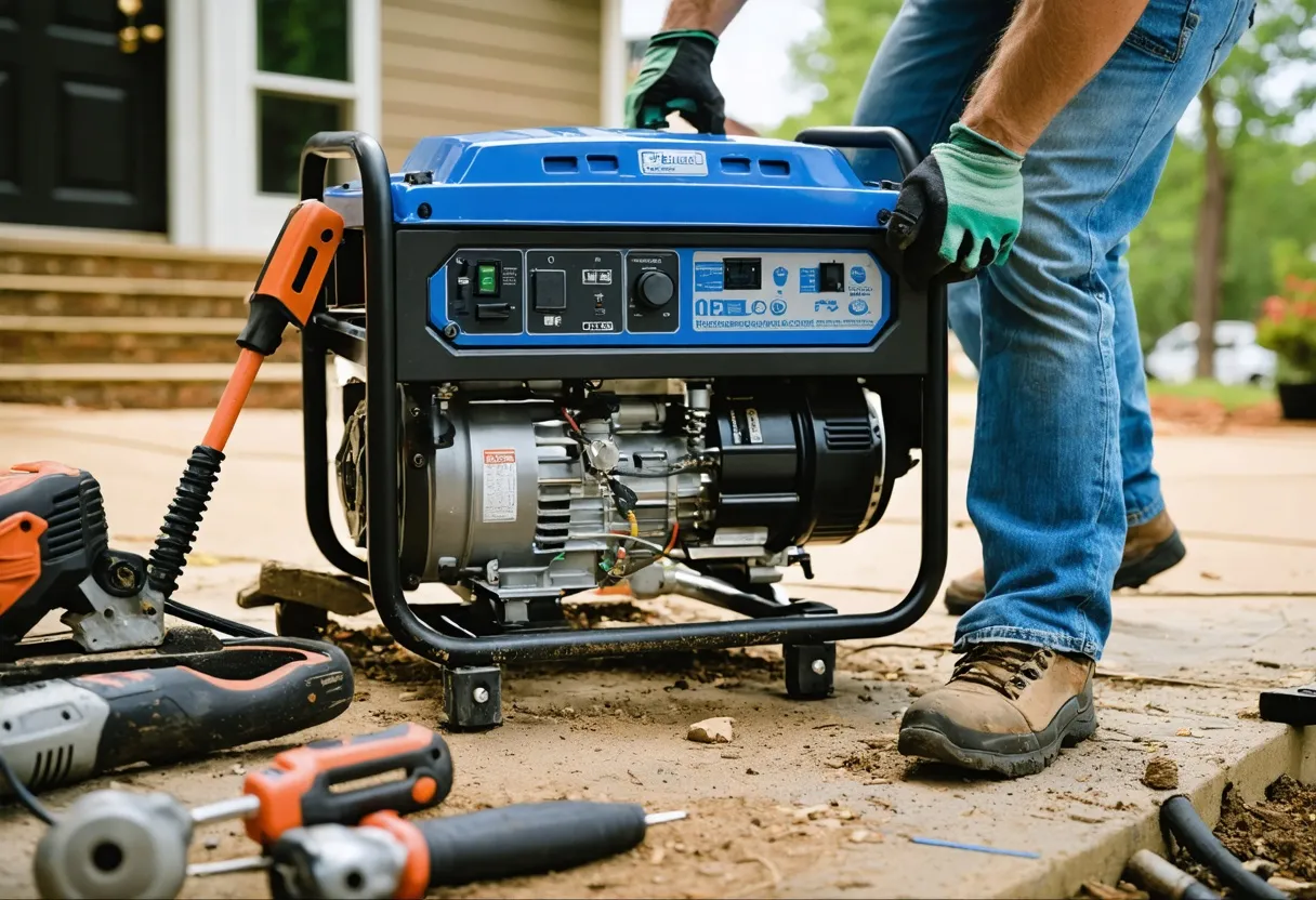 Whole-home generator installation birmingham in Birmingham